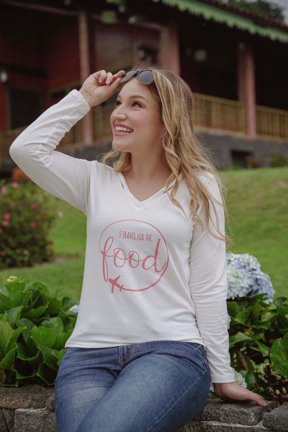 Blusa Foodie Fashion marca de ropa de la Chef Sophia