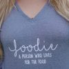 Blusa Foodie Fashion marca de ropa de la Chef Sophia