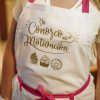 Delantal Foodie Fashion marca de ropa de la Chef Sophia