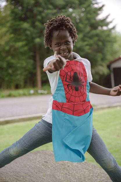 Delantal de niño de Spider man Foodie Fashion marca de ropa de la Chef Sophia